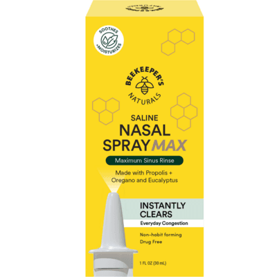 Nasal Spray Max by Beekeeper's Naturals