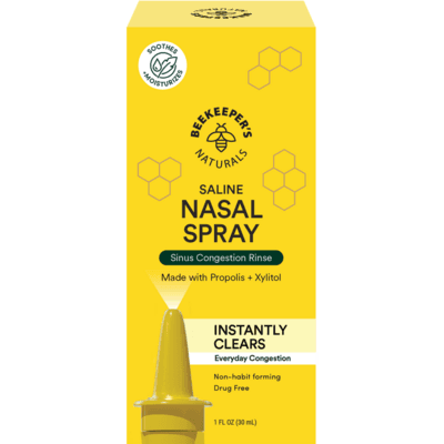 Propolis Nasal Spray - Sinus Congestion Support by Beekeeper's Naturals