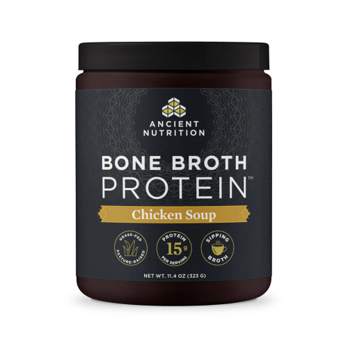 Bone Broth Protein Chicken Soup 323g by Ancient Nutrition