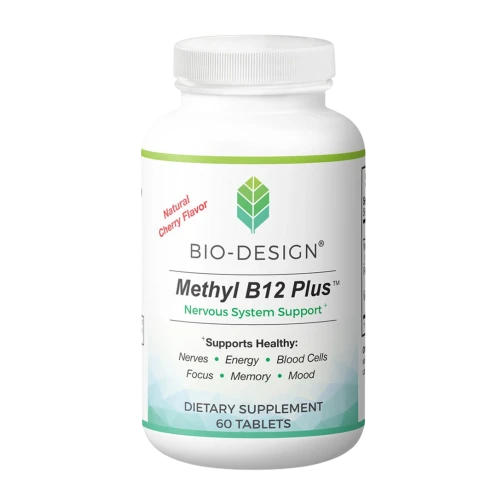 Methyl B12 Plus 5000 mcg Natural Cherry Flavor 60t by Bio-Design