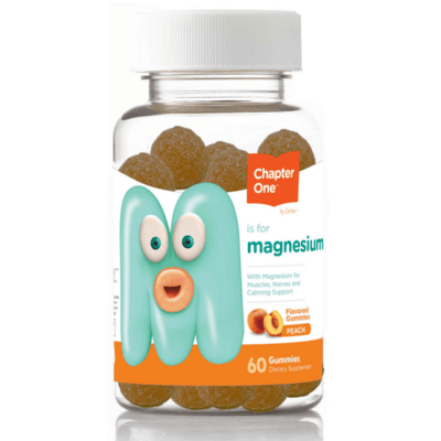 Magnesium Gummies, Peach Flavor by Chapter One Vitamins