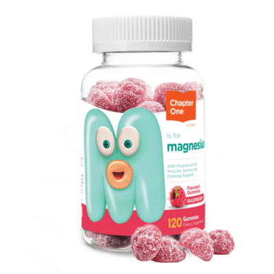 Magnesium Gummies, Raspberry Flavor by Chapter One Vitamins