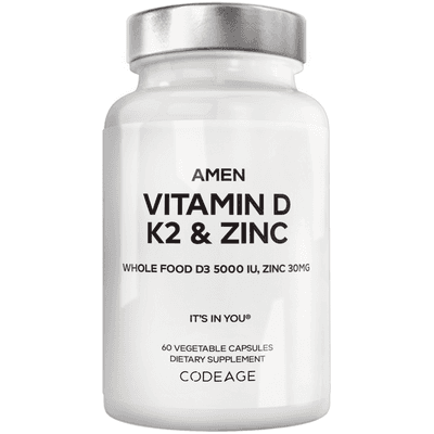 Amen Vitamin D, K2 & Zinc