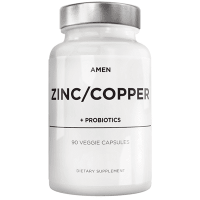 Zinc/ Copper + Probiotics by Amen