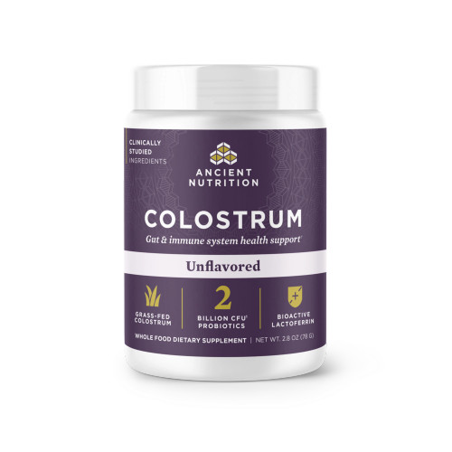 Colostrum Powder Gut & Immune System Health, Unflavored 78g by Ancient Nutrition