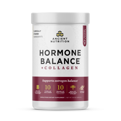 Hormone Balance + Collagen Vanilla 294g by Ancient Nutrition