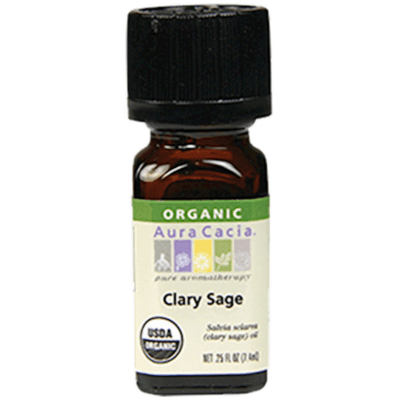Clary Sage Organic Essential Oil by Aura Cacia