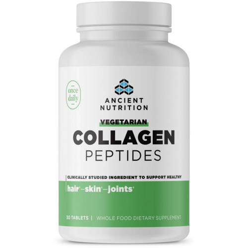 Vegetarian Collagen Peptides Tablets 30t by Ancient Nutrition
