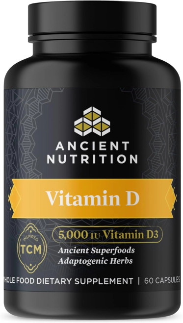 Vitamin D 60c by Ancient Nutrition