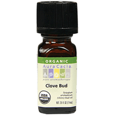 Clove Bud Organic Essential Oil by Aura Cacia