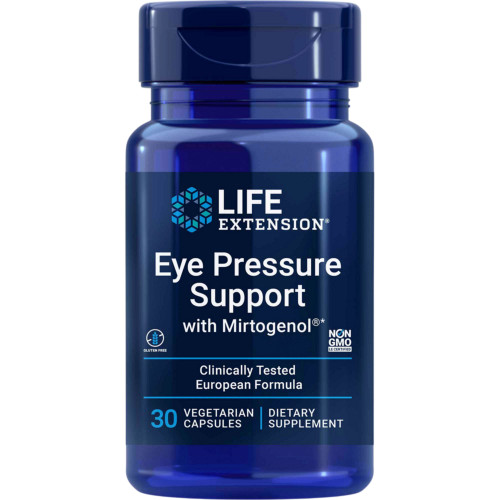 Eye Pressure Support with Mirtogenol 30c by Life Extension