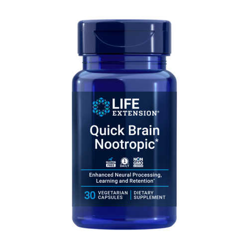 Quick Brain Nootropic 30c by Life Extension