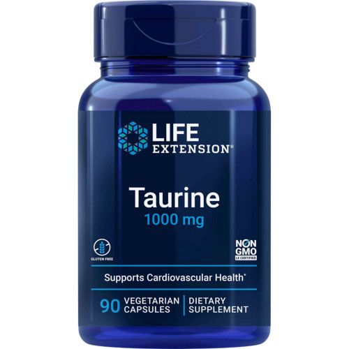Taurine 1000mg 90c by Life Extension