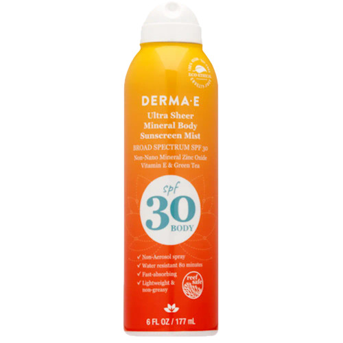 Ultra Sheer Mineral Body Mist SPF 30 - 6 Ounces by DermaE