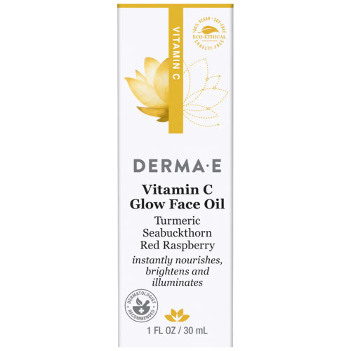 Vitamin C Glow Face Oil - 1 Ounces by DermaE Natural Bodycare