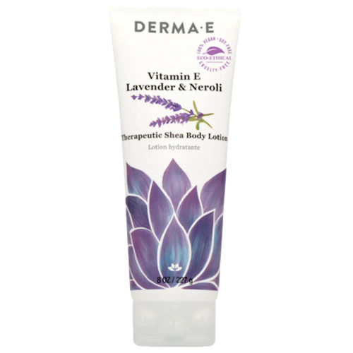 Vitamin E Lavender & Neroli Therapeutic - 8 Ounces by DermaE Natural Bodycare
