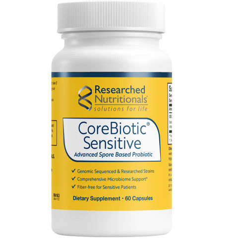 CoreBiotic Sensitive - 60 Capsules by Researched Nutritionals