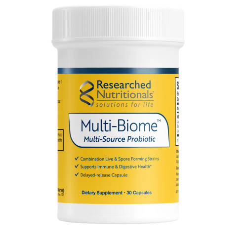 Multi-Biome - 30 Capsules by Researched Nutritionals