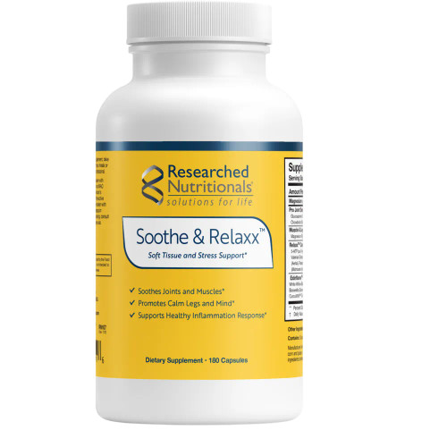 Soothe & Relaxx - 180 Capsules by Researched Nutritionals