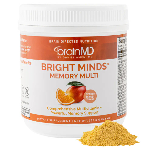 Bright Minds Memory Multi Orange Mango - 5.4 oz. by BrainMD