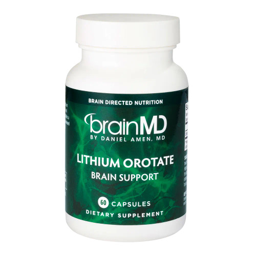 Lithium Orotate - 60 Capsules by BrainMD