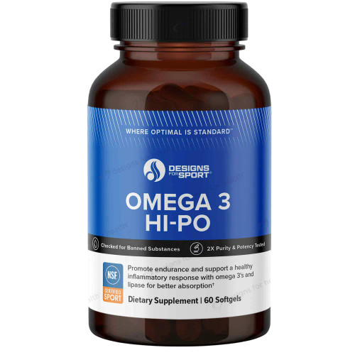 Omega 3 Hi-Po - 60 Softgels by Desings for Sport
