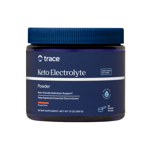 KETO Electrolyte Powder - Orange 13oz by Trace Minerals Research