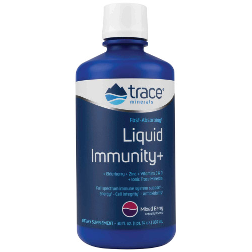 Liquid Immunity+ Mixed Berry 30fl oz by Trace Minerals Research