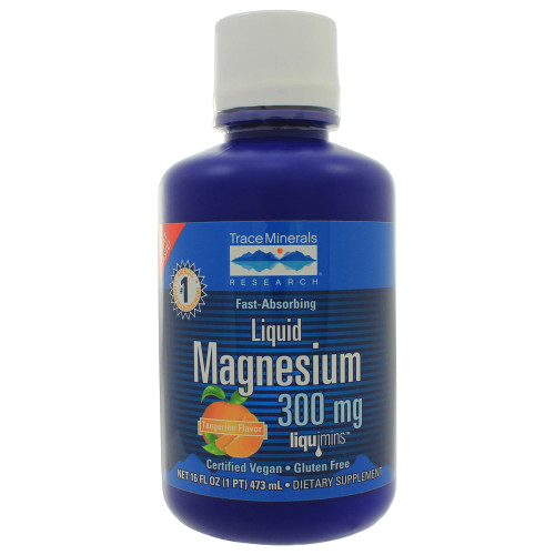 Liquid Magnesium 300mg 16fl oz by Trace Minerals Research