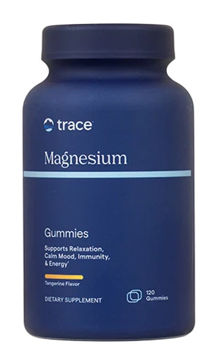 Magnesium Gummies - Tangerine 120ct by Trace Minerals Research