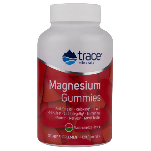 Magnesium Gummies - Watermelon 120ct by Trace Minerals Research