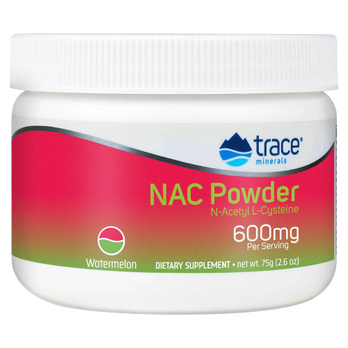 NAC Powder Watermelon 2.6oz by Trace Minerals Research