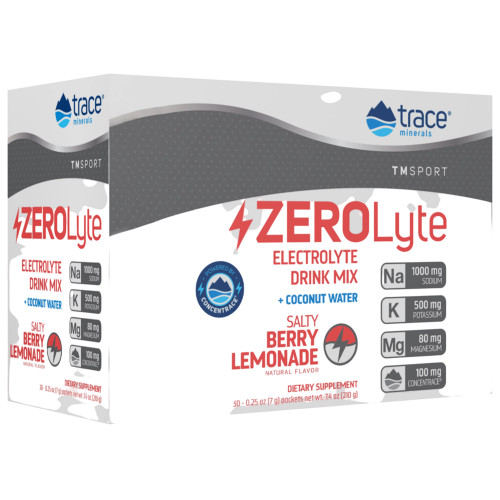 ZeroLyte Salty Berry Lemonade 30pack by Trace Minerals Research