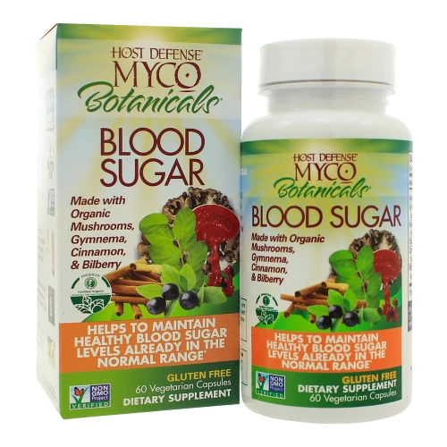 MycoBotanicals Blood Sugar 60c by Host Defense