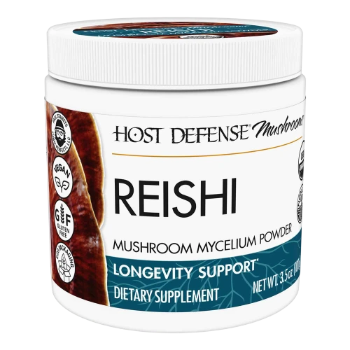 Reishi Mushroom Mycelium Powder 100g by Host Defense
