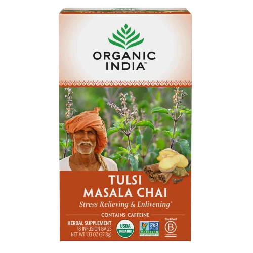 Tulsi Tea Chai 18ct by Organic India