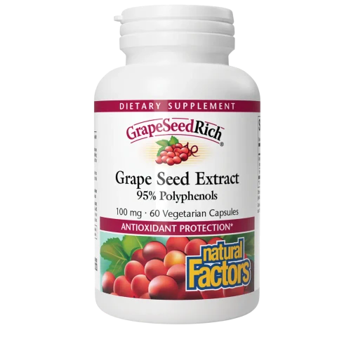 Grape Seed Extract - 60 Capsules by Natural Factors