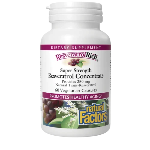Resveratrol Concentrate - 60 Capsules by natural factors