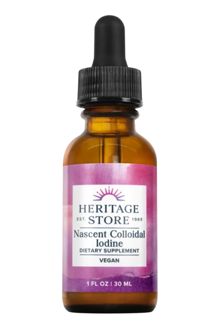 Nascent Colloidal Iodine 30ml by Heritage Products