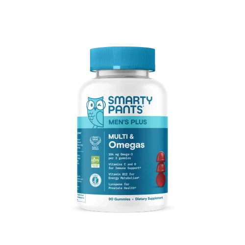 Men's Plus Multi & Omegas 90ct by SmartyPants Vitamins