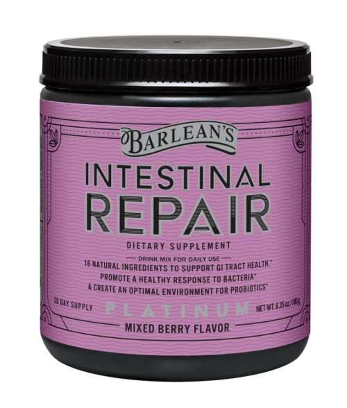 Intestinal Repair Mixed Berry 180g by Barlean's Organic Oils