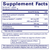 Homocysteine Factors 60c Pure Encapsulations Label