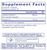CoQ10 l-Carnitine fumarate 120c Pure Encapsulations label
