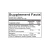 Reacted Cal-Mag by Ortho Molecular Products - Supplement Facts Label