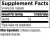 Taurine 1000mg 120c by Designs for Health label