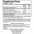GTA 90C - Supplement Facts