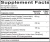 Resvoxitrol by Ortho Molecular Products - Supplement Facts Label