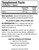 Niacin 100 150C - Supplement Facts