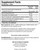 Gastrazyme (Vitamin U Complex) 90T - Supplement Facts