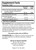 Bio-C Plus 100T - Supplement Facts